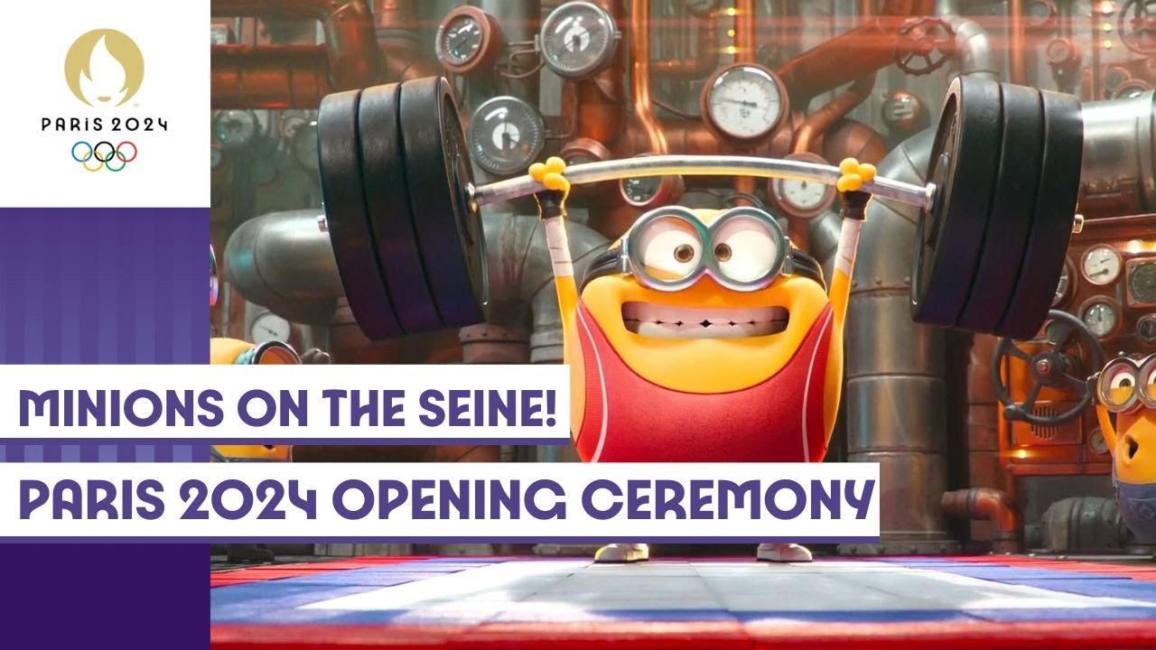 Illumination’s Minions appeared during the Paris Olympics opening ceremony!